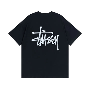Stussy T Shirt Plain Black