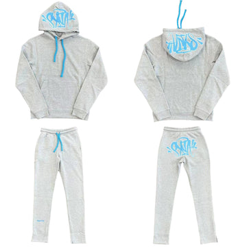 Synaworld “Syna Logo” Tracksuit - Grey / Blue