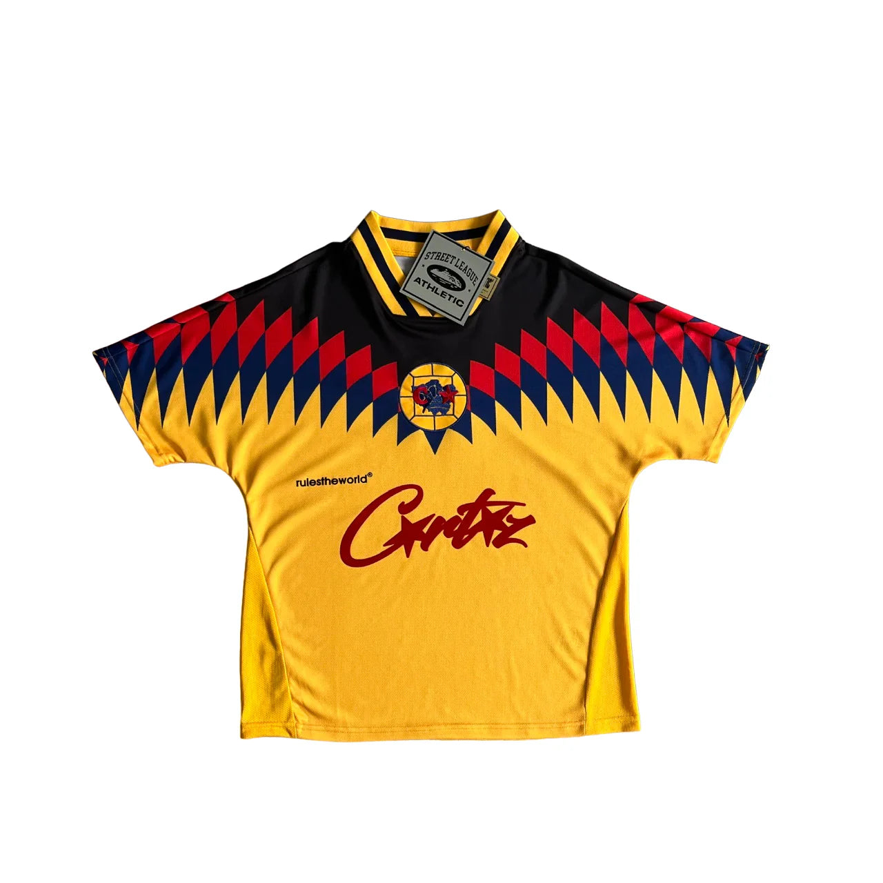 Corteiz Club RTW Football Jersey YELLOW corteiz-club-rtw-football-jersey-yellow
