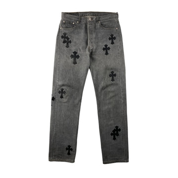 Chrome Hearts Jeans Grey
