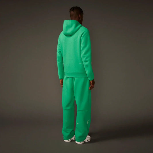 بدلة رياضية من Nocta Tech Fleece بسحاب كامل - خضراء