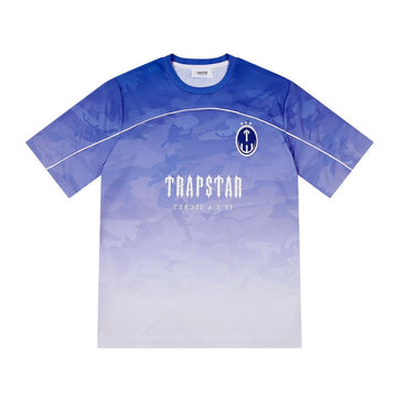 Trapstar T Football Jersey- Gradient Blue