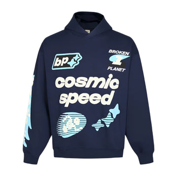 Broken Planet "Am I The Only One" Hoodie Navy Blue