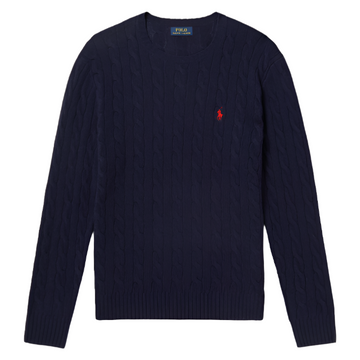 Ralph Lauren Knitted Sweater Navy Blue