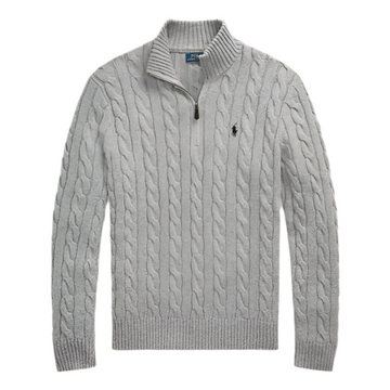 Ralph Lauren Quarter Zip Grey
