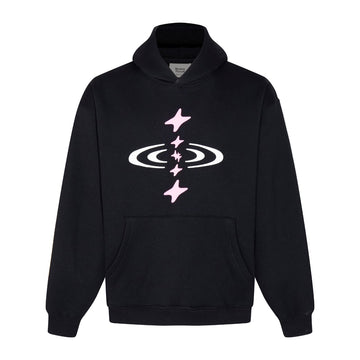 Broken Planet Galaxy Logo Hoodie Black