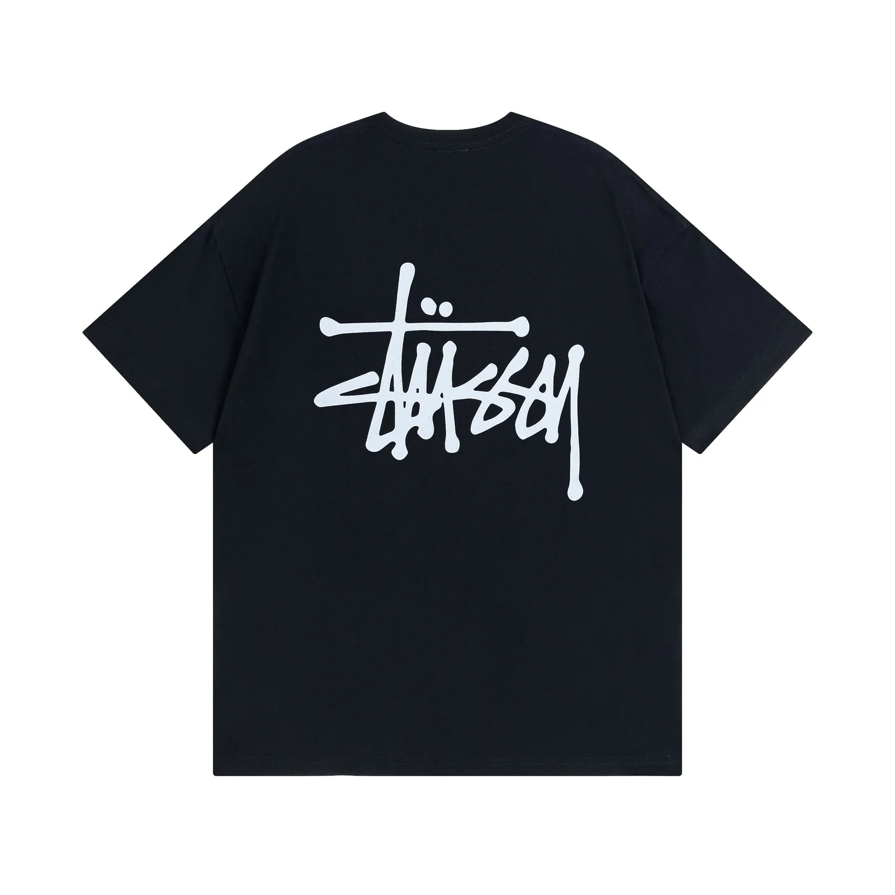 Stussy T Shirt Plain Black