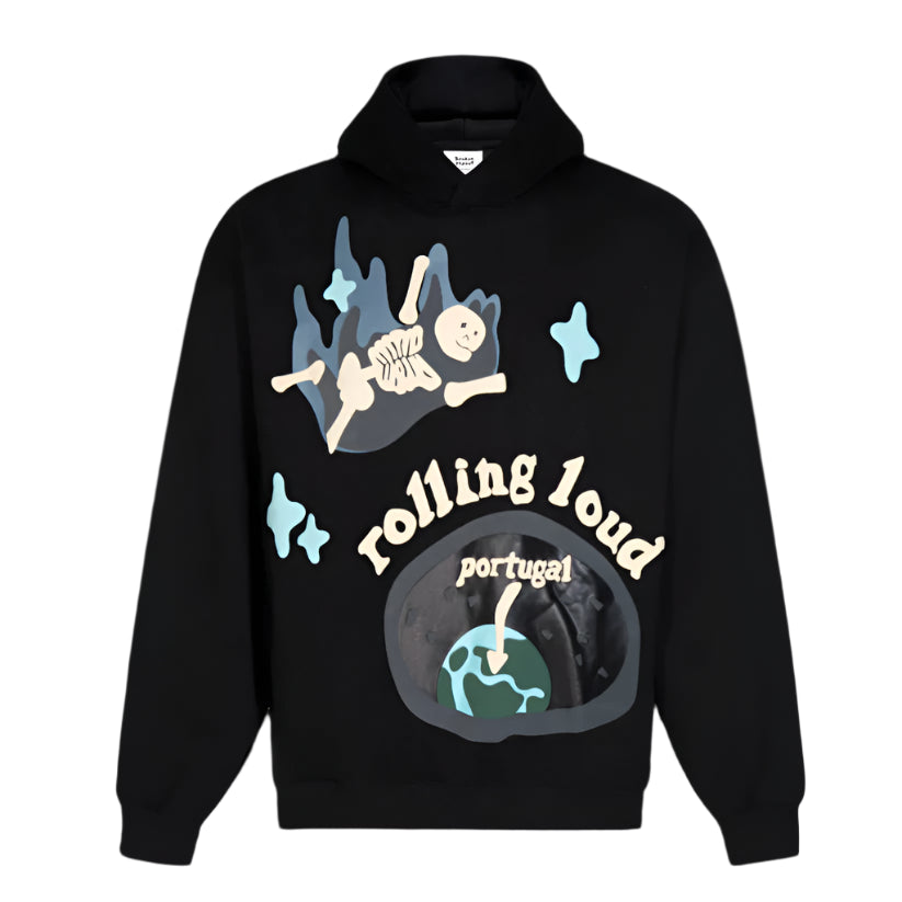Broken Planet "Rolling Loud Portugal" Hoodie Black