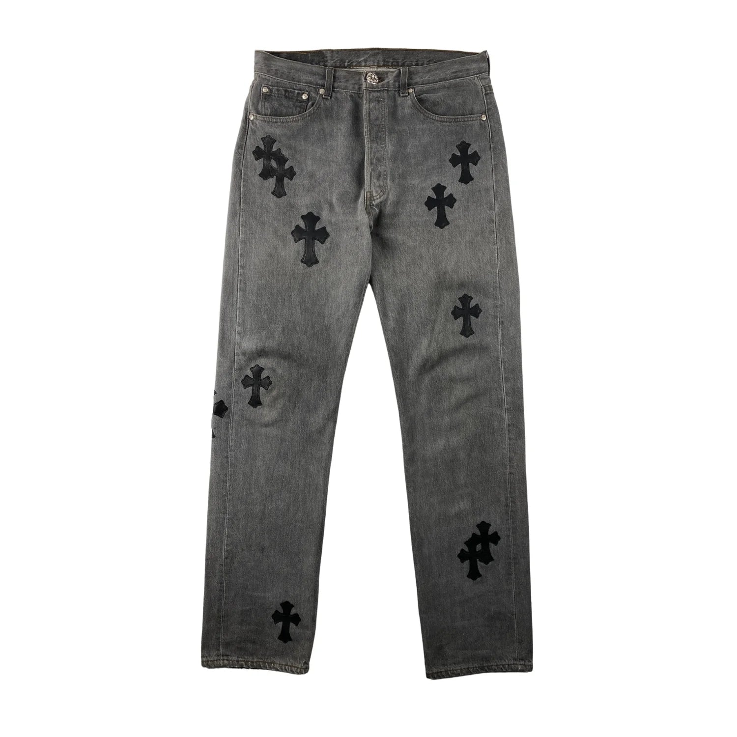 Chrome Hearts Jeans Grey