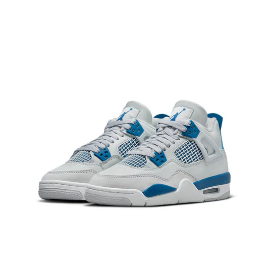 حذاء Air Jordan 4 Retro باللون الأزرق العسكري