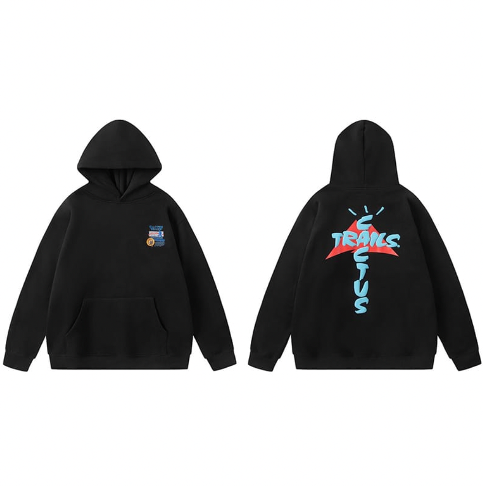 Cactus Trails Hoodie Black