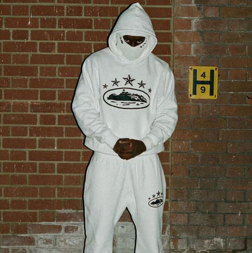 Corteiz 5 Starz Alcatraz Tracksuit Grey