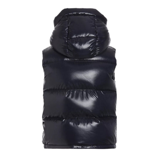 Moncler shiny vest- Black