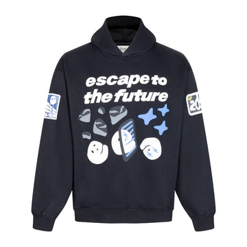 Broken Planet "Escape To The Future" Hoodie Black